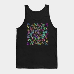 CRAZY GREEK ALPHABET Tank Top